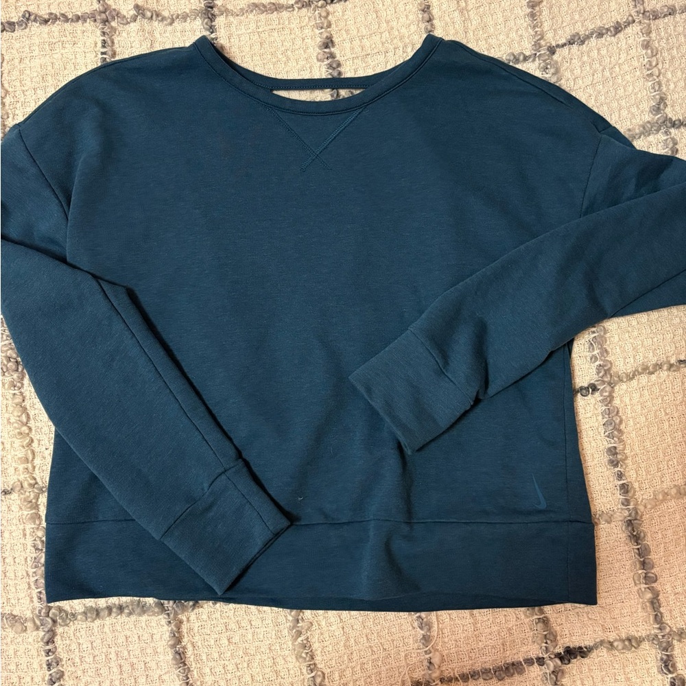 Blue Nike sweatshirt